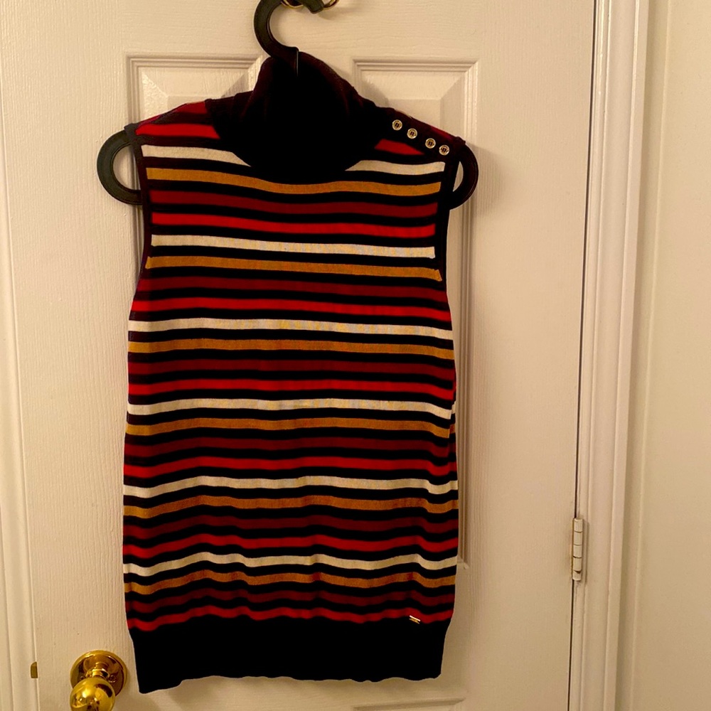 Tommy Hilfiger stripped turtle nick blouse